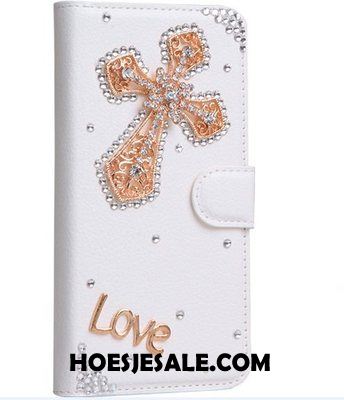 Sony Xperia 10 Hoesje Leren Etui Met Strass Anti-fall Folio Mobiele Telefoon Sale