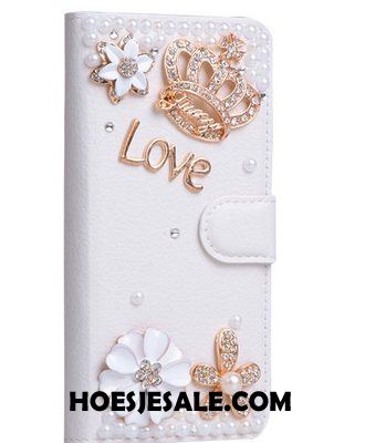 Sony Xperia 10 Hoesje Leren Etui Met Strass Anti-fall Folio Mobiele Telefoon Sale