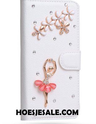 Sony Xperia 10 Hoesje Leren Etui Met Strass Anti-fall Folio Mobiele Telefoon Sale