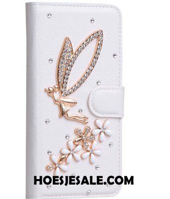 Sony Xperia 10 Hoesje Leren Etui Met Strass Anti-fall Folio Mobiele Telefoon Sale