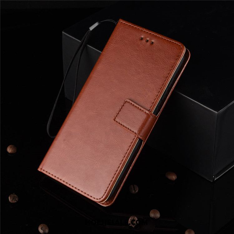 Sony Xperia 10 Ii Hoesje Hoes Bescherming Leren Etui Portemonnee Folio Sale