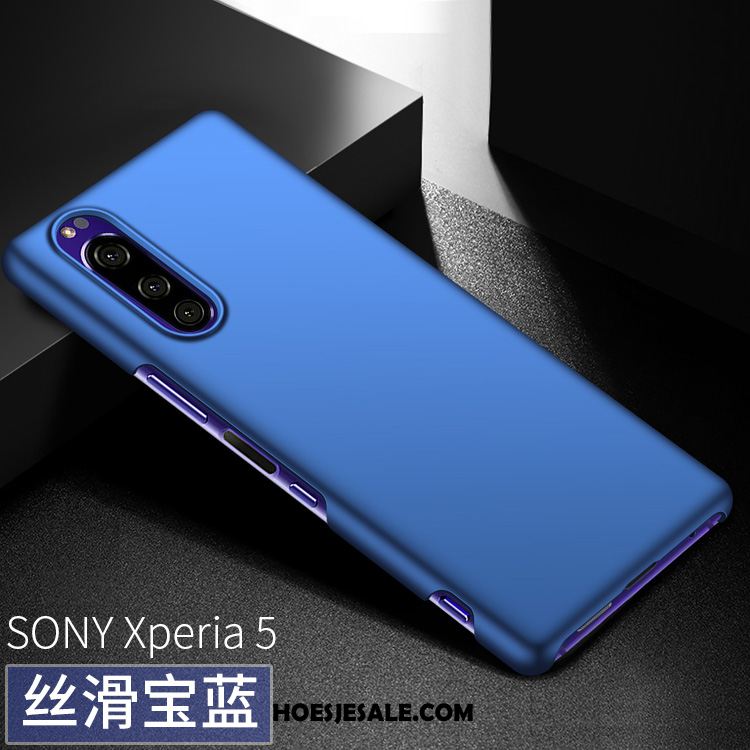 Sony Xperia 5 Hoesje Groen Anti-fall Hard Dun Schrobben Kopen