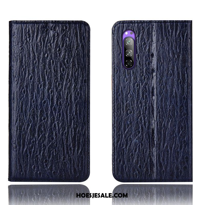 Sony Xperia 5 Hoesje Patroon Vogel Mobiele Telefoon Folio Anti-fall Kopen