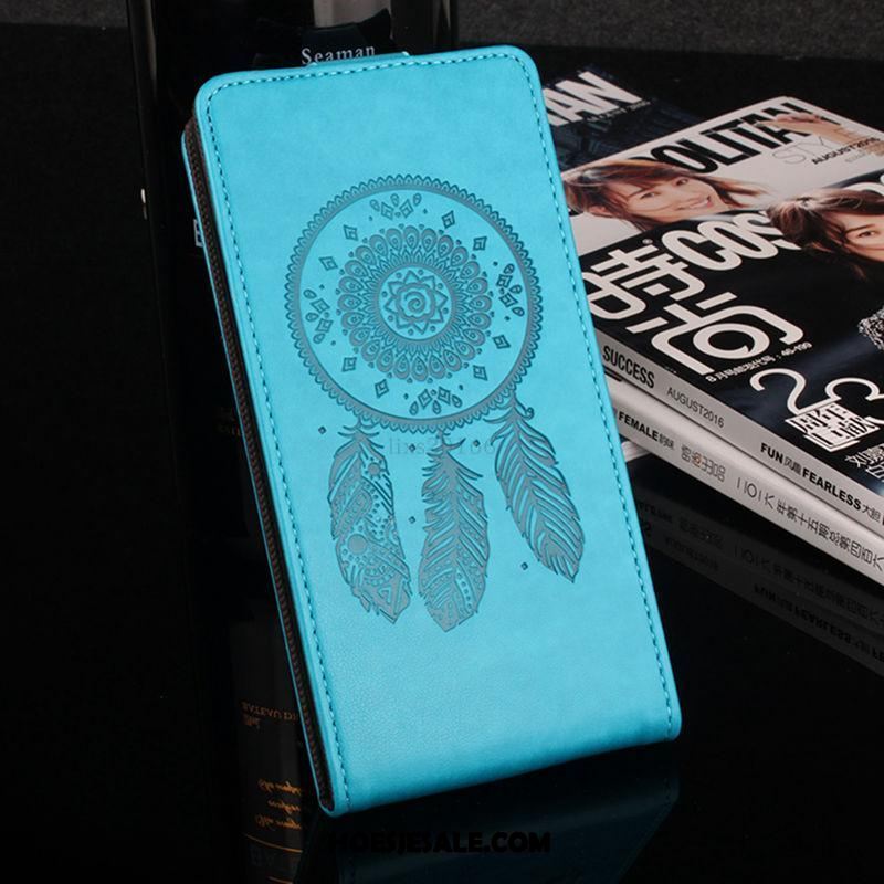 Sony Xperia E5 Hoesje Bescherming Anti-fall Blauw Wind Mobiele Telefoon Korting
