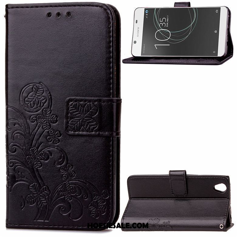 Sony Xperia L1 Hoesje Clamshell Anti-fall Hanger Leren Etui Mobiele Telefoon Kopen