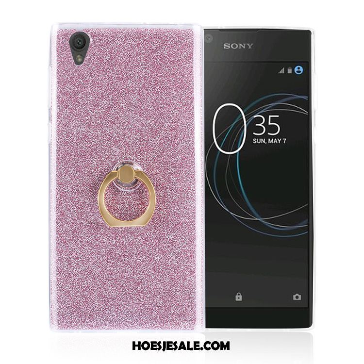 Sony Xperia L1 Hoesje Hoes Bescherming Siliconen Mobiele Telefoon Roze Korting