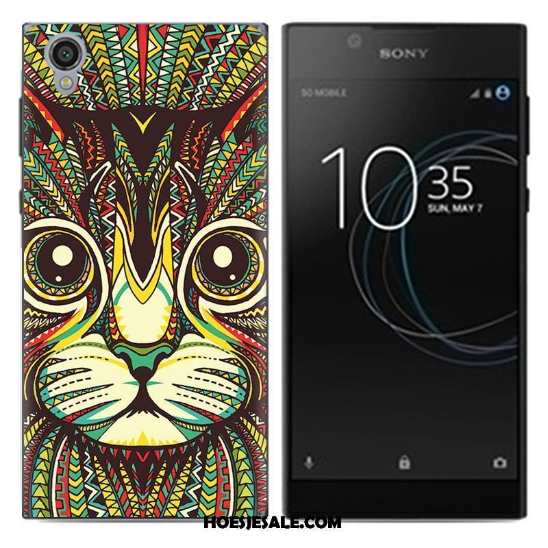 Sony Xperia L1 Hoesje Spotprent Mobiele Telefoon Scheppend Hoes Trend Kopen