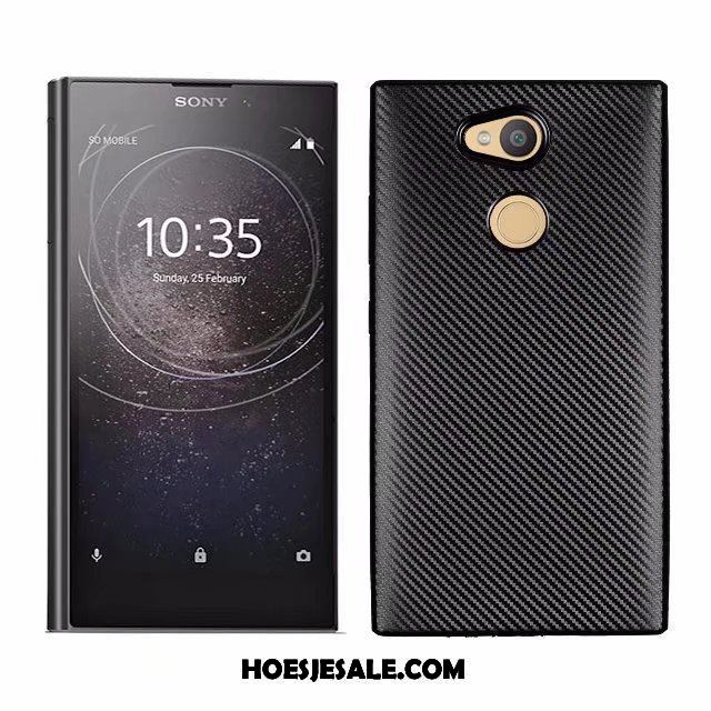 Sony Xperia L2 Hoesje Hoes Anti-fall Mobiele Telefoon Grijs Zacht Sale