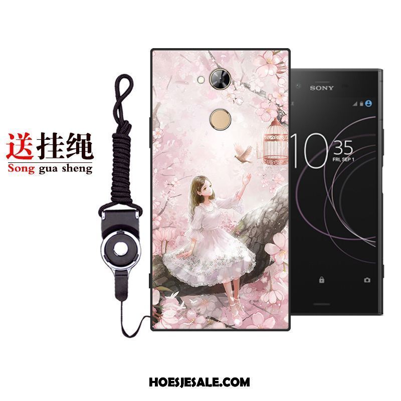 Sony Xperia L2 Hoesje Wit Anti-fall Trend Mooie Hoes Sale