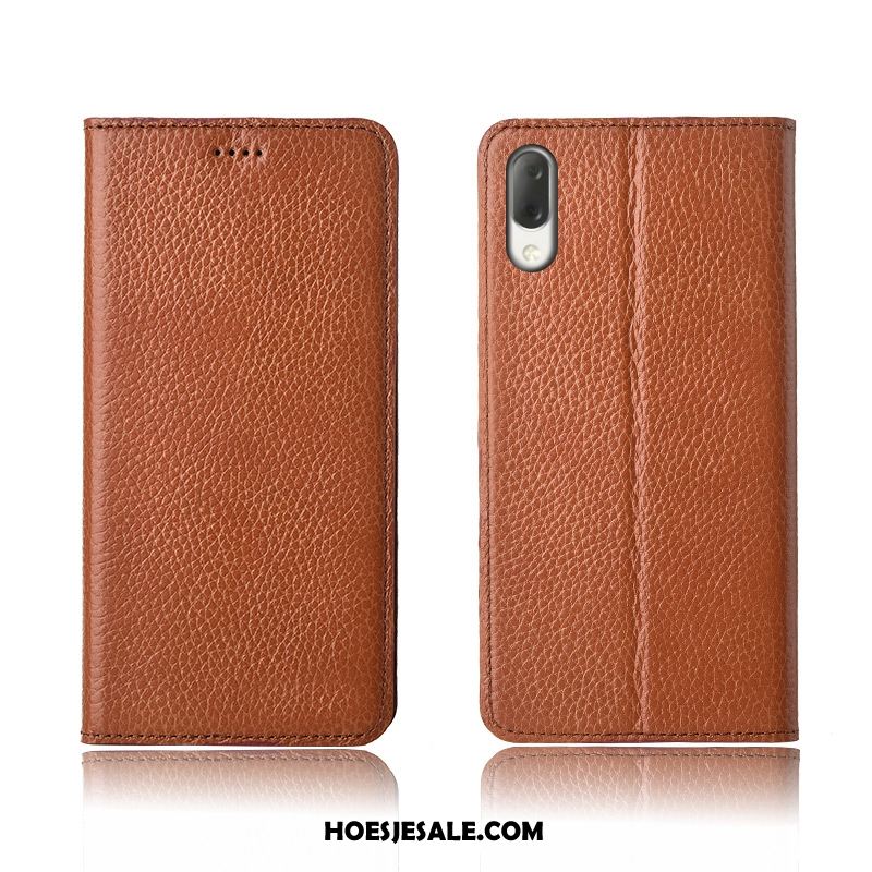 Sony Xperia L3 Hoesje Anti-fall Leren Etui Mobiele Telefoon Hoes Bescherming Goedkoop