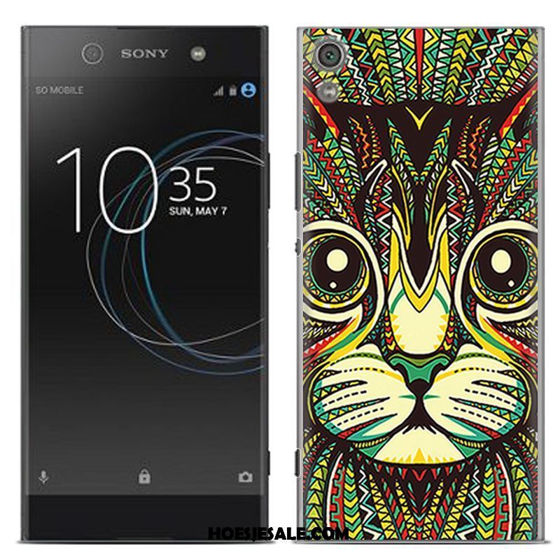 Sony Xperia Xa Hoesje Mobiele Telefoon Grijs Zacht Scheppend Doek Kopen