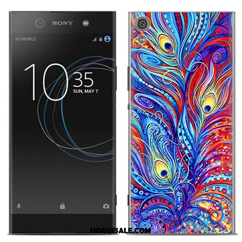 Sony Xperia Xa Hoesje Mobiele Telefoon Grijs Zacht Scheppend Doek Kopen