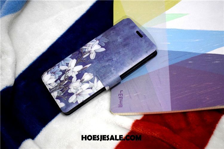 Sony Xperia Xa Ultra Hoesje Hoes Mobiele Telefoon Folio Blauw Leren Etui Goedkoop