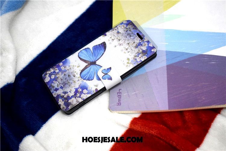 Sony Xperia Xa Ultra Hoesje Hoes Mobiele Telefoon Folio Blauw Leren Etui Goedkoop