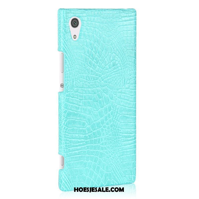 Sony Xperia Xa1 Hoesje Bescherming Hoes Blauw Mobiele Telefoon Trend Sale