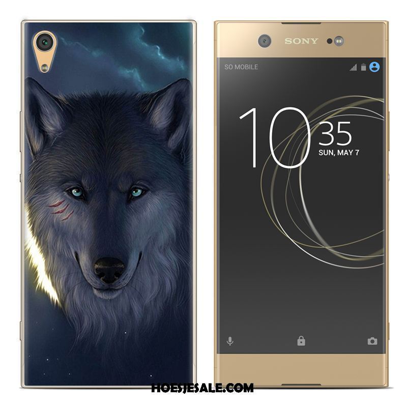 Sony Xperia Xa1 Hoesje Hoes Scheppend Zacht Mobiele Telefoon Kleur Winkel