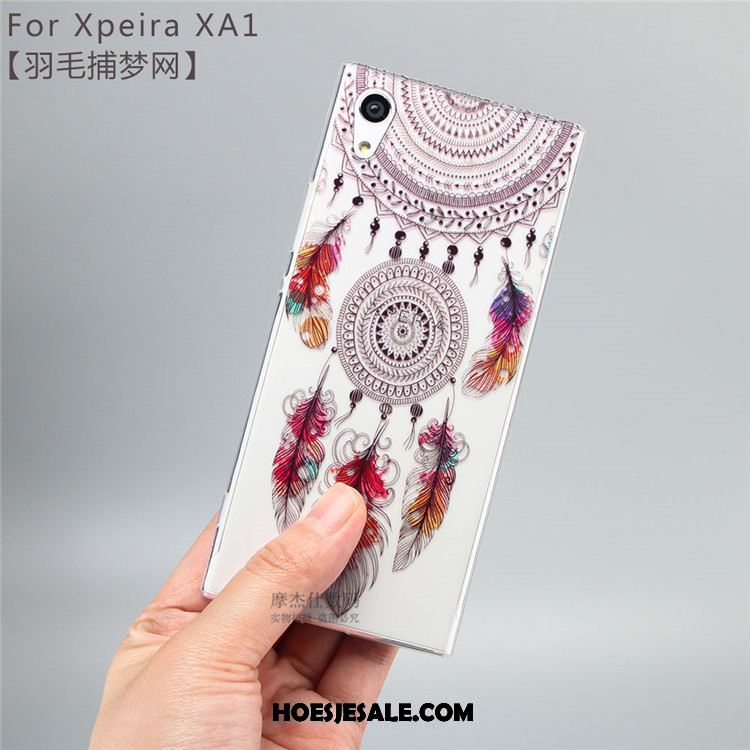 Sony Xperia Xa1 Hoesje Trend Mobiele Telefoon Scheppend Anti-fall Doorzichtig Goedkoop
