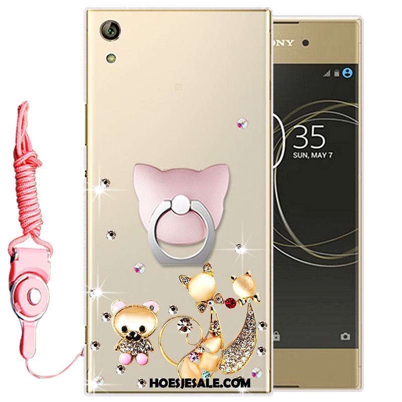 Sony Xperia Xa1 Hoesje Wit Siliconen Zacht Hoes Mobiele Telefoon Sale