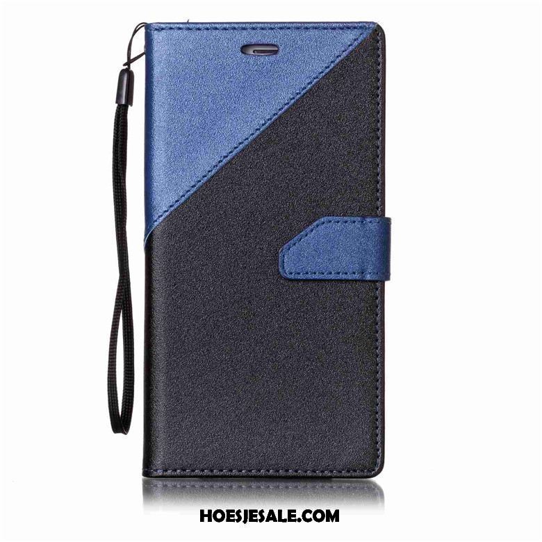 Sony Xperia Xa1 Plus Hoesje Anti-fall Folio All Inclusive Hanger Zwart Sale