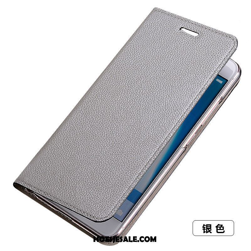 Sony Xperia Xa1 Plus Hoesje Anti-fall Mobiele Telefoon Persoonlijk Folio Echt Leer Sale