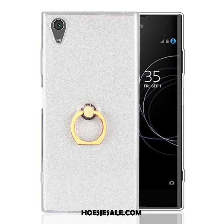 Sony Xperia Xa1 Plus Hoesje Bescherming Anti-fall Ring Hoes Roze Goedkoop