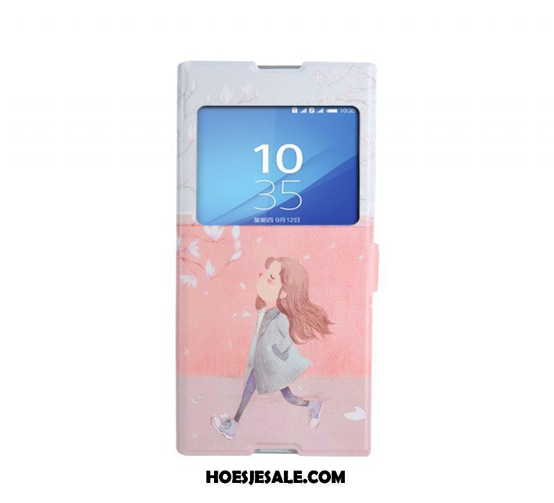 Sony Xperia Xa1 Ultra Hoesje Leren Etui Bescherming All Inclusive Anti-fall Hoes Sale