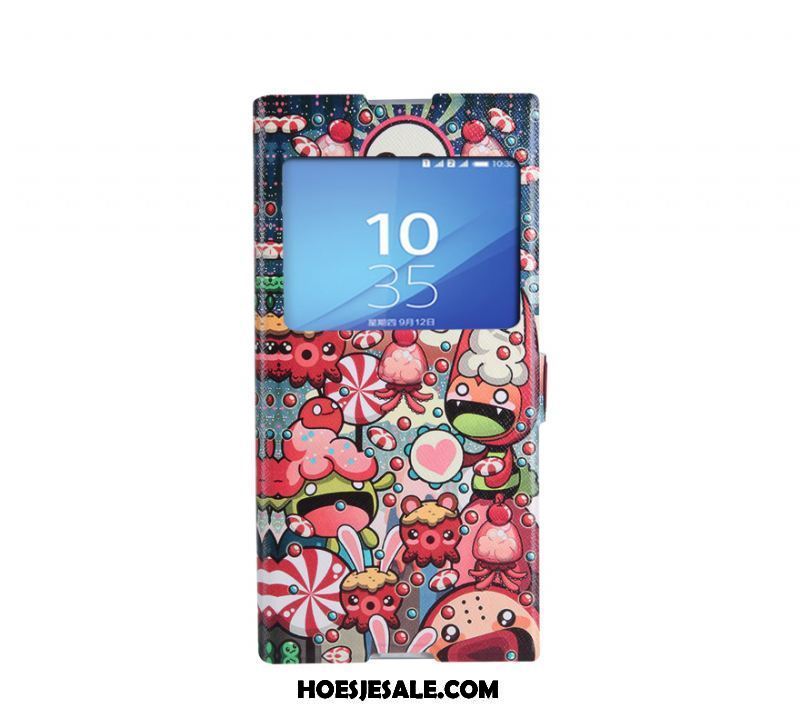 Sony Xperia Xa1 Ultra Hoesje Leren Etui Bescherming All Inclusive Anti-fall Hoes Sale