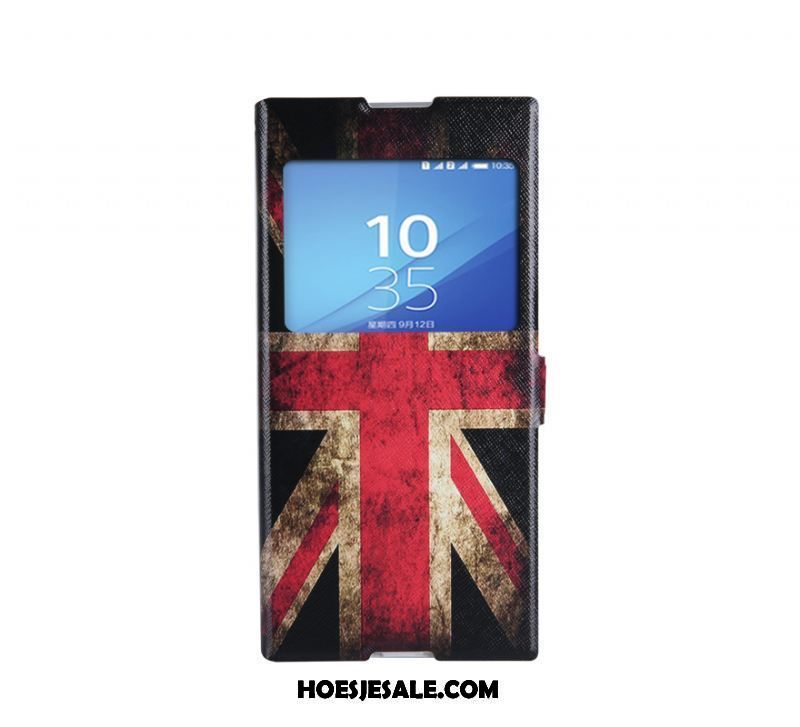 Sony Xperia Xa1 Ultra Hoesje Leren Etui Bescherming All Inclusive Anti-fall Hoes Sale