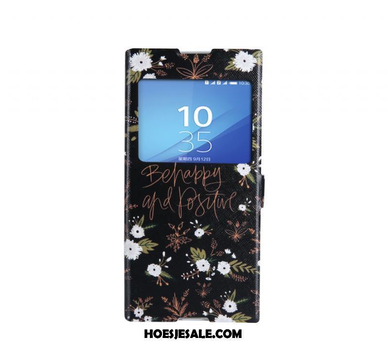 Sony Xperia Xa1 Ultra Hoesje Leren Etui Bescherming All Inclusive Anti-fall Hoes Sale