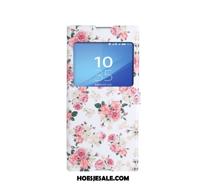 Sony Xperia Xa1 Ultra Hoesje Leren Etui Bescherming All Inclusive Anti-fall Hoes Sale