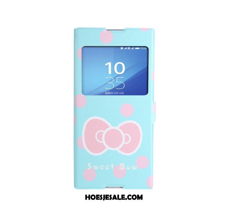 Sony Xperia Xa1 Ultra Hoesje Leren Etui Bescherming All Inclusive Anti-fall Hoes Sale