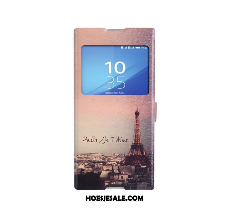 Sony Xperia Xa1 Ultra Hoesje Leren Etui Bescherming All Inclusive Anti-fall Hoes Sale