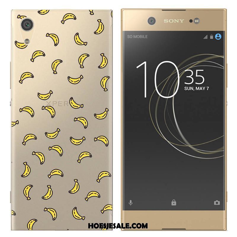 Sony Xperia Xa1 Ultra Hoesje Scheppend Fruit Siliconen Hoes Spotprent Sale