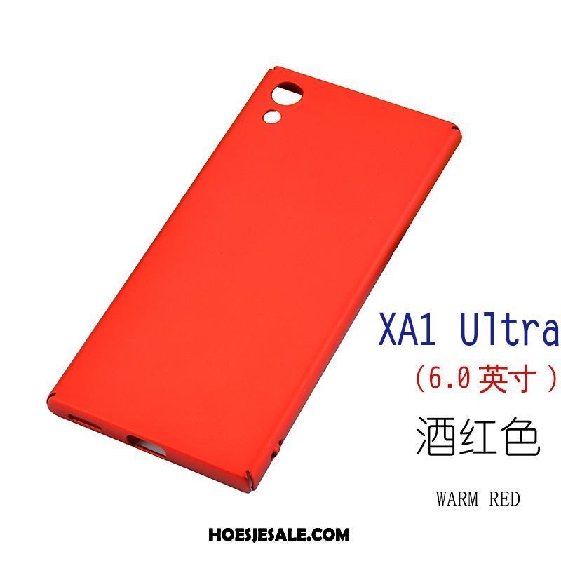 Sony Xperia Xa1 Ultra Hoesje Schrobben Voelen Mobiele Telefoon Bescherming Roze Korting