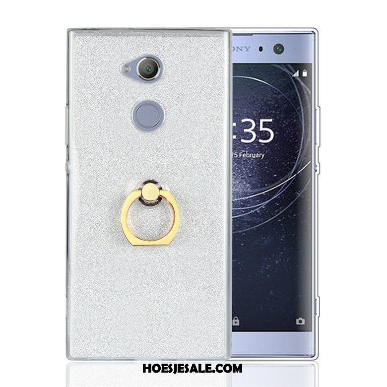 Sony Xperia Xa2 Plus Hoesje Hoes Zacht Mobiele Telefoon Goud Ondersteuning Goedkoop