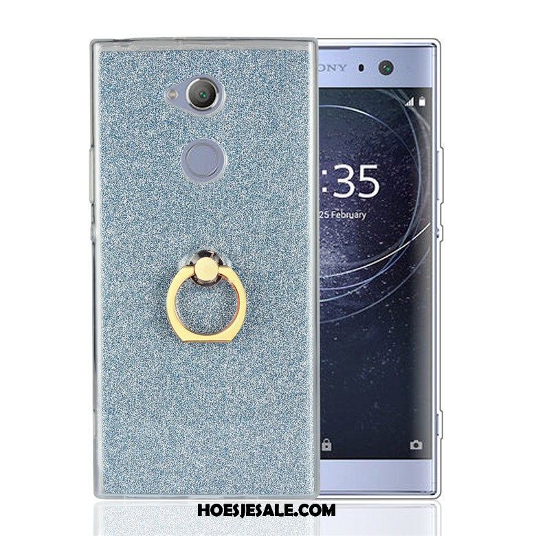 Sony Xperia Xa2 Plus Hoesje Hoes Zacht Mobiele Telefoon Goud Ondersteuning Goedkoop