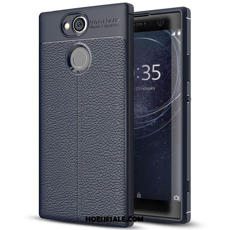Sony Xperia Xa2 Ultra Hoesje All Inclusive Leer Eenvoudige Mobiele Telefoon Hoes Online