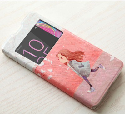 Sony Xperia Xa2 Ultra Hoesje Folio Roze Siliconen Zacht Mobiele Telefoon Korting