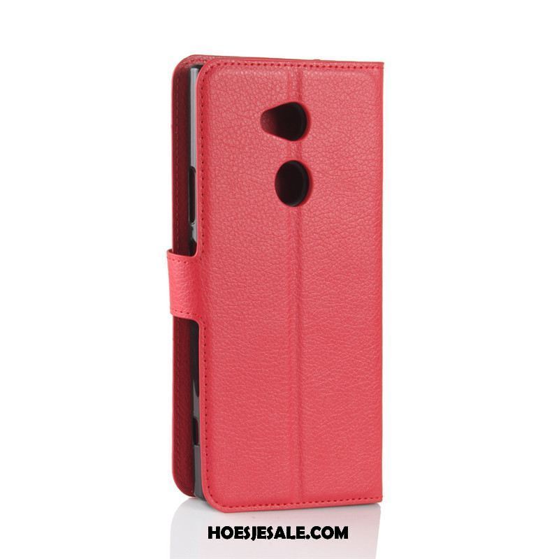 Sony Xperia Xa2 Ultra Hoesje Portemonnee Mobiele Telefoon Hoes Roze Anti-fall Winkel