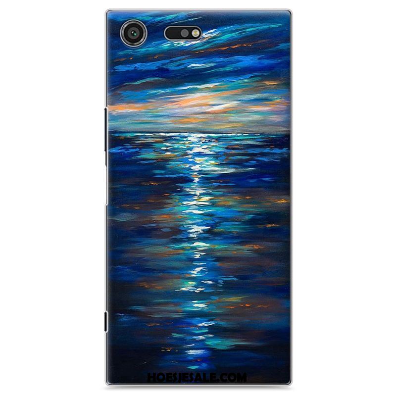 Sony Xperia Xz Premium Hoesje Mobiele Telefoon Bescherming Hoes Grijs Kunst Goedkoop