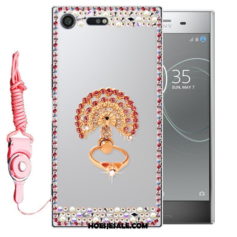 Sony Xperia Xz Premium Hoesje Siliconen Mobiele Telefoon Hoes Bescherming Met Strass Goedkoop