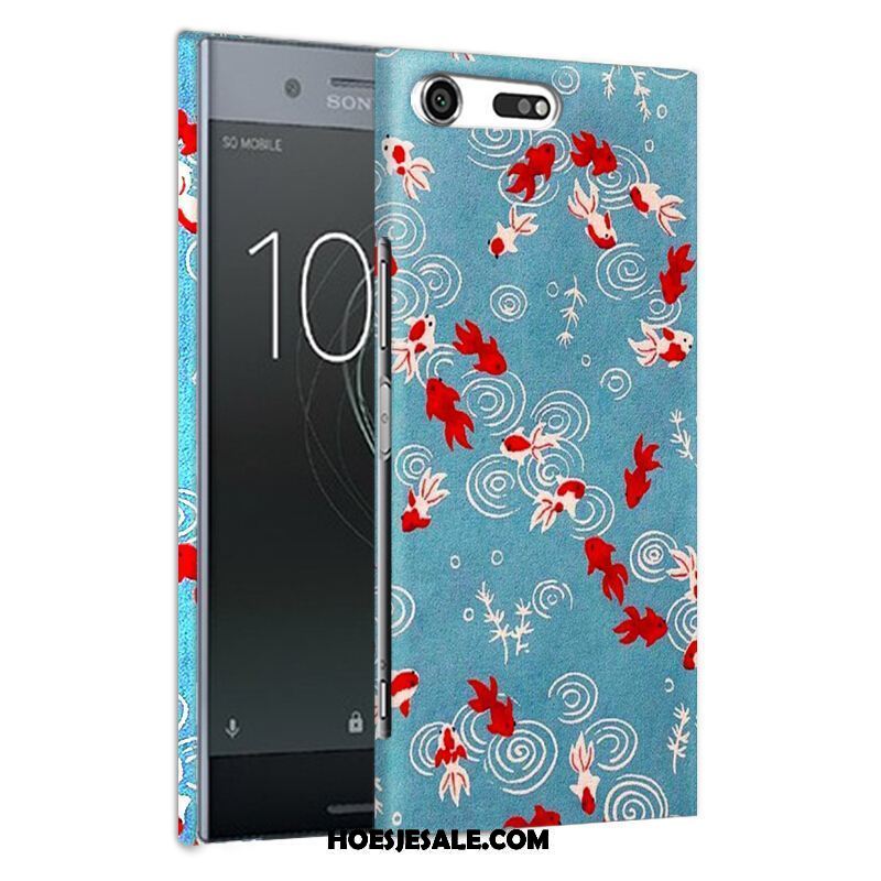 Sony Xperia Xz Premium Hoesje Wind Mobiele Telefoon Hard Blauw Sale