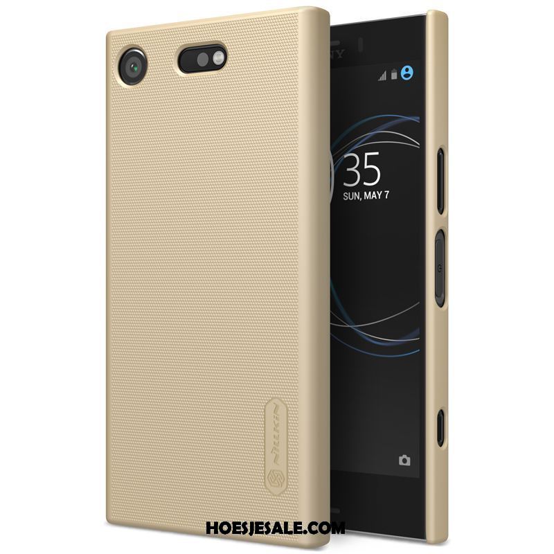 Sony Xperia Xz1 Compact Hoesje Hoes Mobiele Telefoon Goud Bescherming Schrobben Kopen