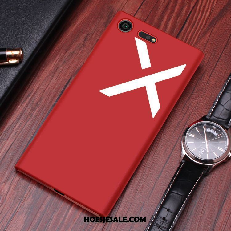 Sony Xperia Xz1 Hoesje Mobiele Telefoon Bescherming Rood Online