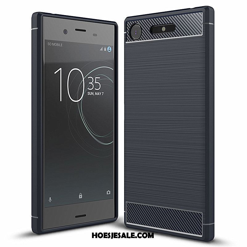 Sony Xperia Xz1 Hoesje Mobiele Telefoon Zacht Rood Siliconen Hoes Online