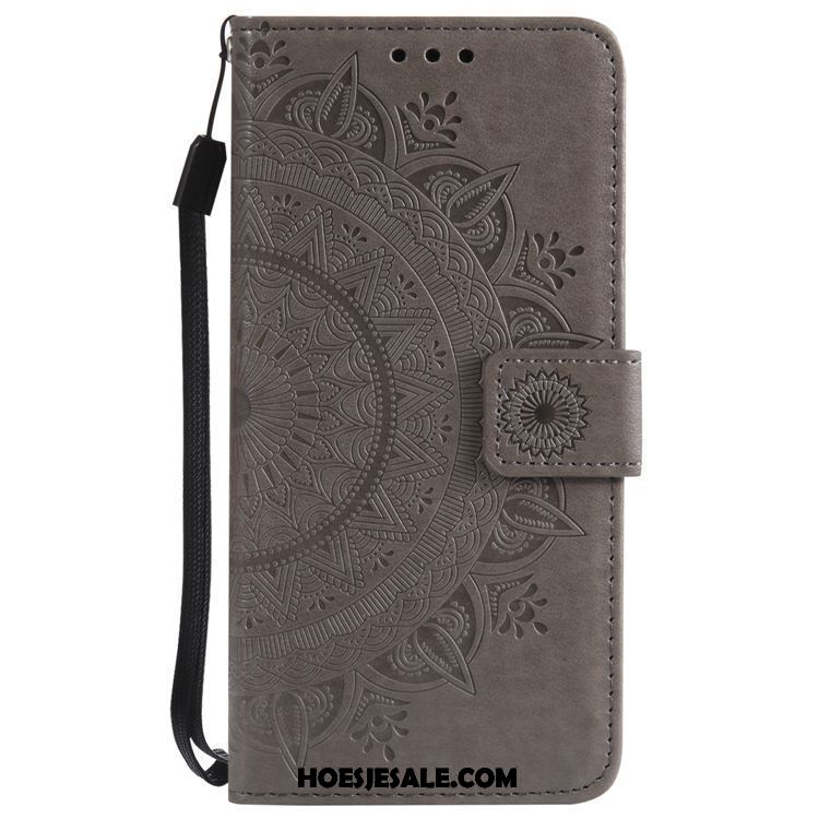 Sony Xperia Xz1 Hoesje Zacht Leren Etui Hoes Goud Mobiele Telefoon Sale