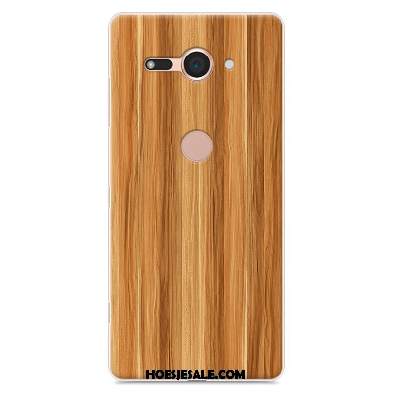 Sony Xperia Xz2 Compact Hoesje Bescherming Mobiele Telefoon Houtnerf Geschilderd Hoes Kopen
