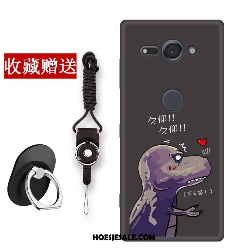 Sony Xperia Xz2 Compact Hoesje Hoes Mobiele Telefoon Zwart Eenvoudige Anti-fall Kopen