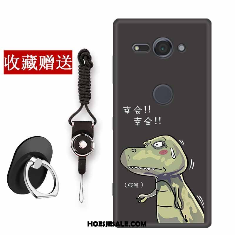 Sony Xperia Xz2 Compact Hoesje Hoes Mobiele Telefoon Zwart Eenvoudige Anti-fall Kopen