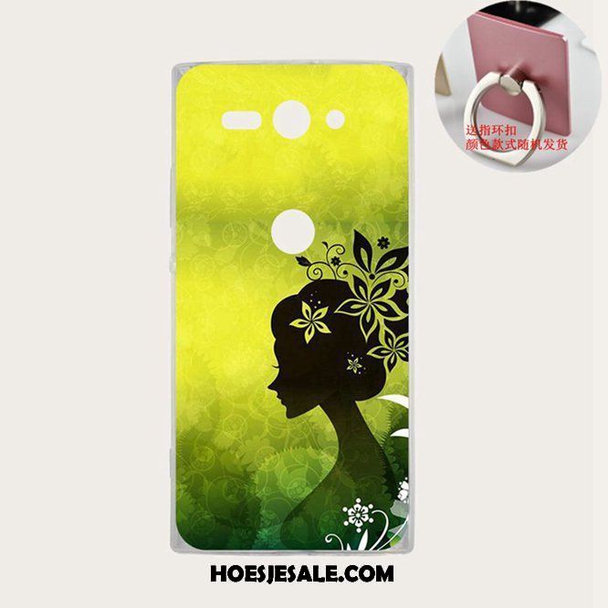 Sony Xperia Xz2 Compact Hoesje Trendy Merk Pas Mobiele Telefoon Bloemen Anti-fall Online